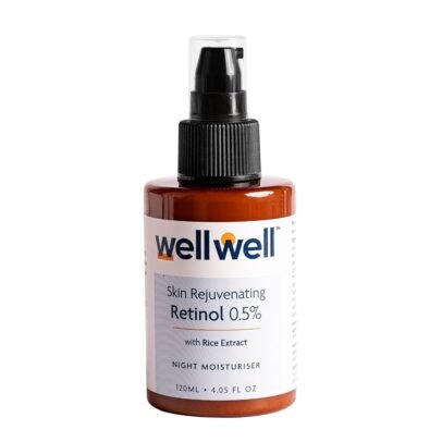 0.5% Retinol Night Creams For Fine Lines, Wrinkles, and Aging Concerns | Oil Free & Non Sticky Moisturizer 120 ML